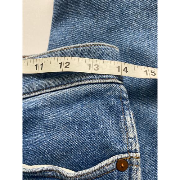 Madewell Stove Pipe Light Wash Denim Jean Women's Size 26 - Picture 8 of 11